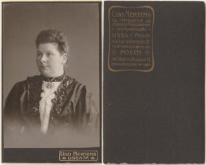 Henriette Witkowski (1858) wife of Paul Cohn (1856)