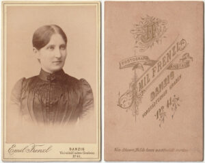 Fanny Brann (1854-1940) wife of Moritz Cohn (1855-1929)